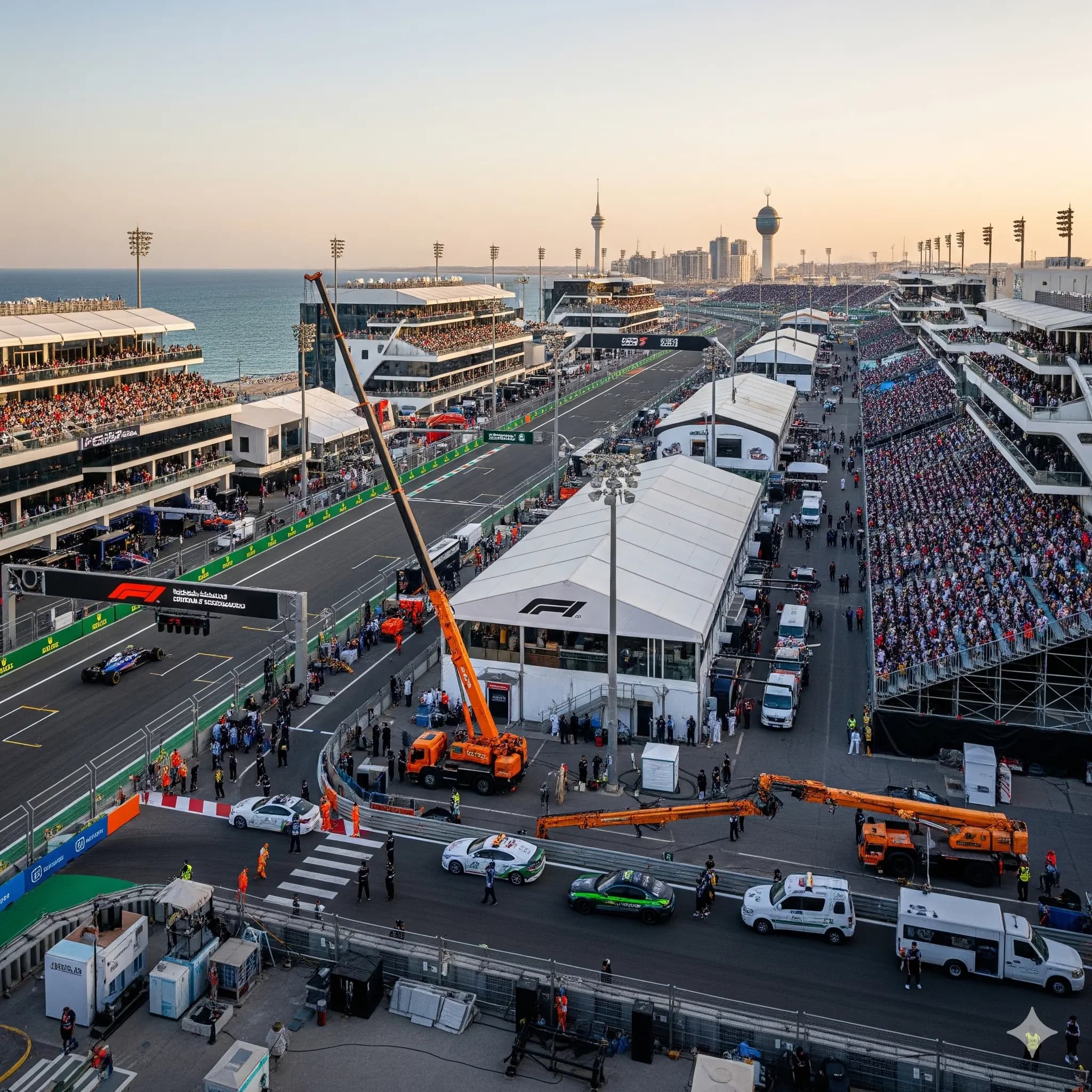 Formula 1 Event Setup